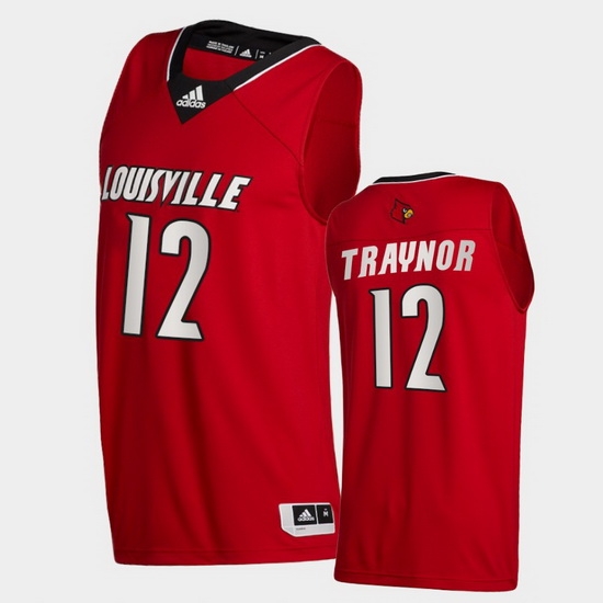 Men Louisville Cardinals Jj Traynor College Basketball Red Swingman 2020 21 Jersey Men Louisville Cardinals Jj Traynor College Basketball Red Swingman 2020 21 Jersey