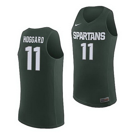 Michigan State Spartans A.J. Hoggard Michigan State Spartans Replica Basketball Jersey