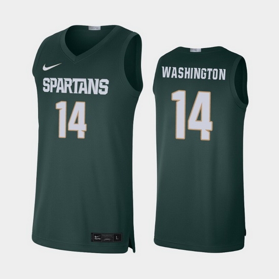 Michigan State Spartans Brock Washington Green Limited Men'S Jersey Michigan State Spartans Brock Washington Green Limited Men'S Jersey
