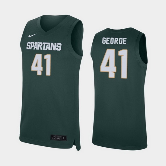 Michigan State Spartans Conner George Green Replica Men'S Jersey Michigan State Spartans Conner George Green Replica Men'S Jersey