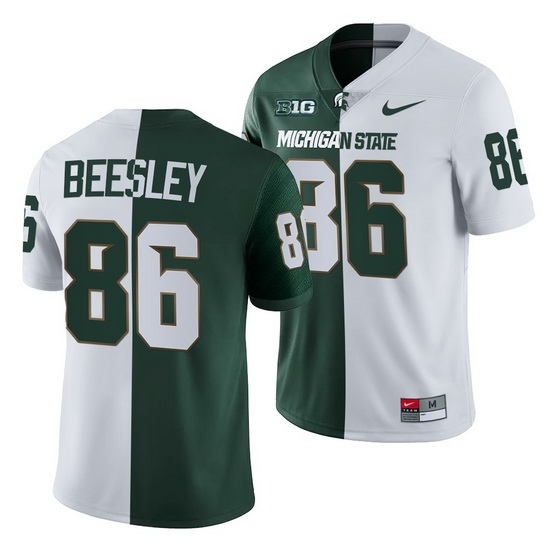 Michigan State Spartans Drew Beesley Michigan State Spartans Split Edition 2021 22 Jersey Michigan State Spartans Drew Beesley Michigan State Spartans Split Edition 2021 22 Jersey