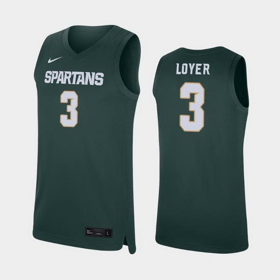Michigan State Spartans Foster Loyer Green Replica Men'S Jersey Michigan State Spartans Foster Loyer Green Replica Men'S Jersey