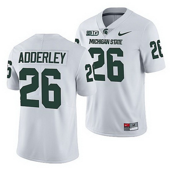 Michigan State Spartans Herb Adderley White Nfl Limited Men Jersey Michigan State Spartans Herb Adderley White Nfl Limited Men Jersey