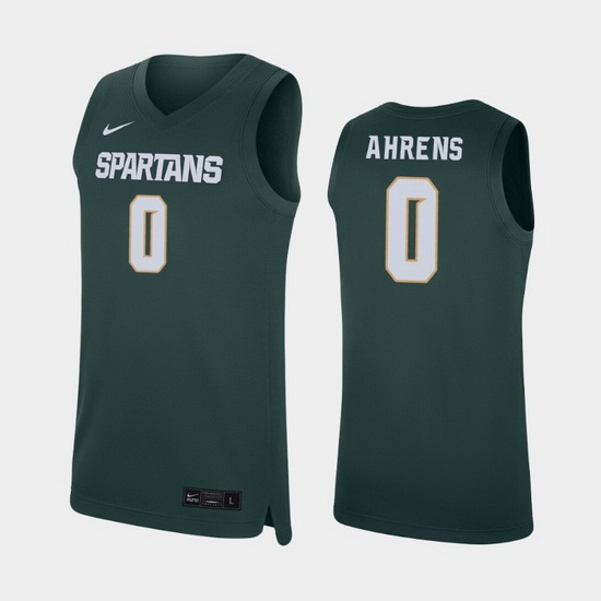 Michigan State Spartans Kyle Ahrens Green Replica Men'S Jersey Michigan State Spartans Kyle Ahrens Green Replica Men'S Jersey