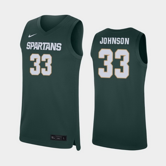 Michigan State Spartans Magic Johnson Green Replica Men'S Jersey Michigan State Spartans Magic Johnson Green Replica Men'S Jersey
