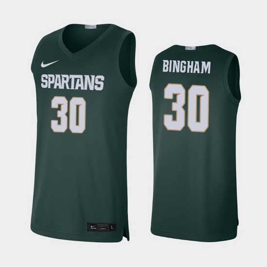 Michigan State Spartans Marcus Bingham Jr. Green Alumni Limited Men'S Jersey Michigan State Spartans Marcus Bingham Jr. Green Alumni Limited Men'S Jersey