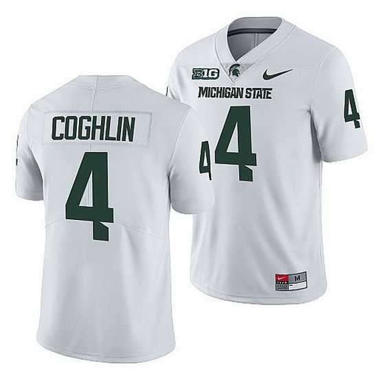 Michigan State Spartans Matt Coghlin White Limited Men Jersey Michigan State Spartans Matt Coghlin White Limited Men Jersey
