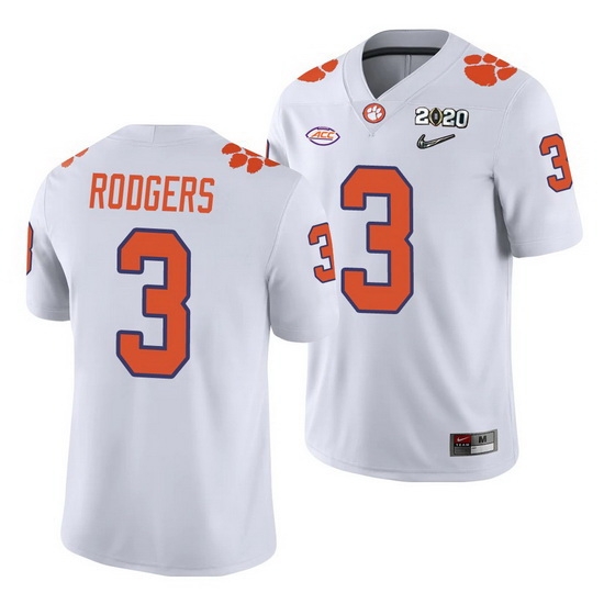 Clemson Tigers Amari Rodgers White College Football Men'S Jersey Clemson Tigers Amari Rodgers White College Football Men'S Jersey
