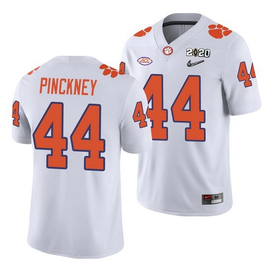 Clemson Tigers Nyles Pinckney White College Football Men'S Jersey Clemson Tigers Nyles Pinckney White College Football Men'S Jersey