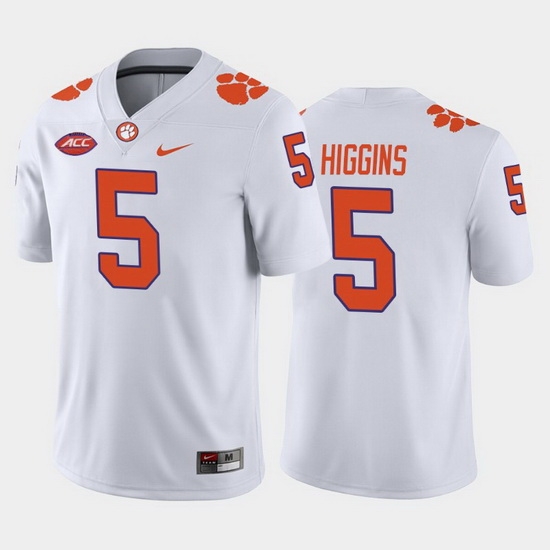Clemson Tigers Tee Higgins White Away Men'S Jersey Clemson Tigers Tee Higgins White Away Men'S Jersey