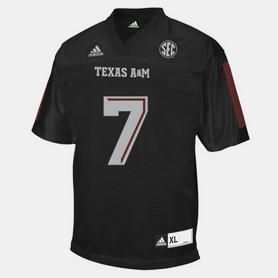 Men Texas A M Aggies Kenny Hill College Football Black Jersey Men Texas A M Aggies Kenny Hill College Football Black Jersey