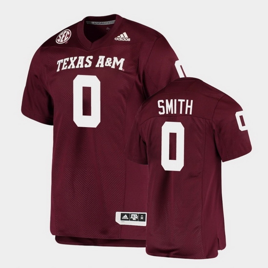 Men Texas A&M Aggies Ainias Smith Alumni Football Game Maroon Jersey Men Texas A&M Aggies Ainias Smith Alumni Football Game Maroon Jersey