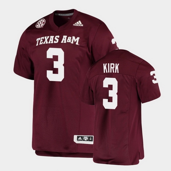 Men Texas A&M Aggies Christian Kirk Alumni Football Game Maroon Jersey Men Texas A&M Aggies Christian Kirk Alumni Football Game Maroon Jersey