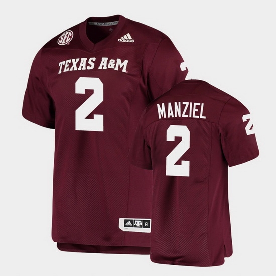 Men Texas A&M Aggies Johnny Manziel Alumni Football Game Maroon Jersey Men Texas A&M Aggies Johnny Manziel Alumni Football Game Maroon Jersey