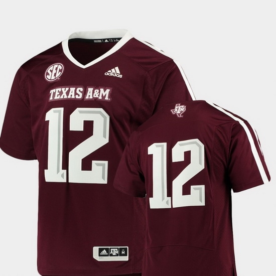 Men Texas A&M Aggies Maroon College Football Premier Jersey Men Texas A&M Aggies Maroon College Football Premier Jersey