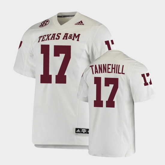Men Texas A&M Aggies Ryan Tannehill College Football White Premier Jersey Men Texas A&M Aggies Ryan Tannehill College Football White Premier Jersey