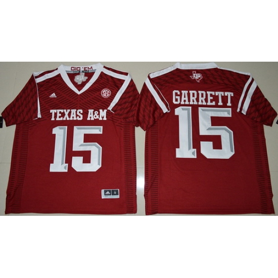 Texas A 26M Aggies 15 Myles Garrett Red College Football Jersey Texas A 26M Aggies 15 Myles Garrett Red College Football Jersey