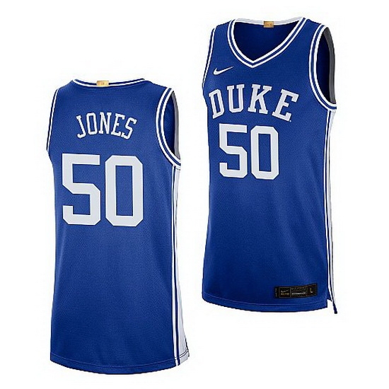 Duke Blue Devils Bates Jones 2021 Transfer Jersey Duke Blue Devils Bates Jones 2021 Transfer Jersey