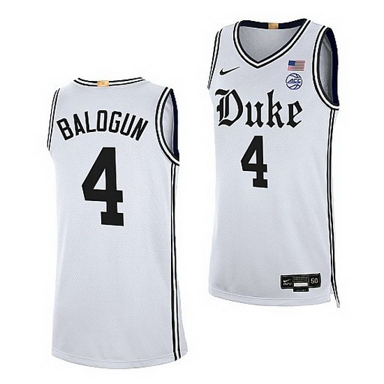 Duke Blue Devils Elizabeth Balogun White Cameron Brotherhood 2021 22Limited Basketball Jersey Duke Blue Devils Elizabeth Balogun White Cameron Brotherhood 2021 22Limited Basketball Jersey