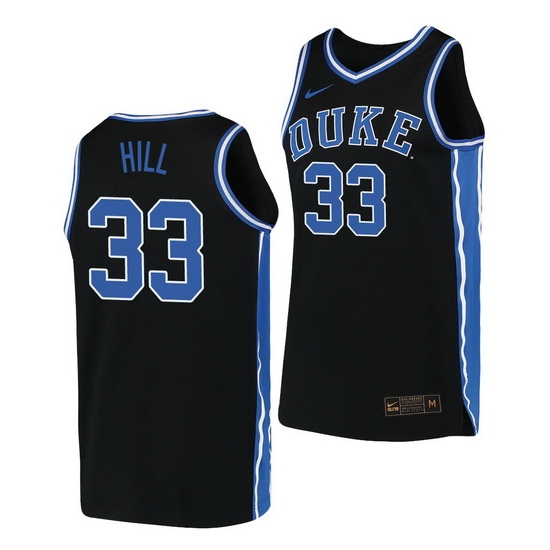 Duke Blue Devils Grant Hill Black Replica Men'S Jersey Duke Blue Devils Grant Hill Black Replica Men'S Jersey