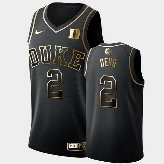 Duke Blue Devils Luol Deng Black 2019 Golden Edition Men'S Jersey Duke Blue Devils Luol Deng Black 2019 Golden Edition Men'S Jersey