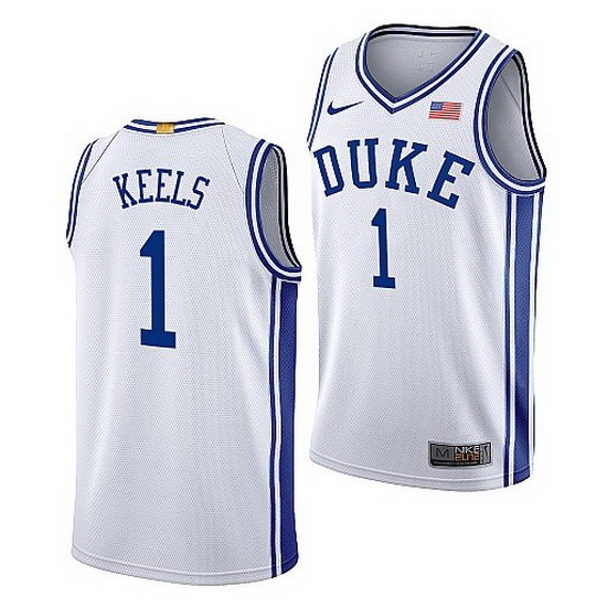 Duke Blue Devils Trevor Keels Home 2021 Jersey Duke Blue Devils Trevor Keels Home 2021 Jersey