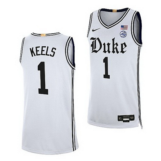 Duke Blue Devils Trevor Keels The Brotherhood 2021 22 Limited Basketball Jersey Duke Blue Devils Trevor Keels The Brotherhood 2021 22 Limited Basketball Jersey