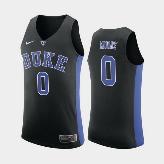 Duke Blue Devils Wendell Moore Black Replica Men'S Jersey Duke Blue Devils Wendell Moore Black Replica Men'S Jersey