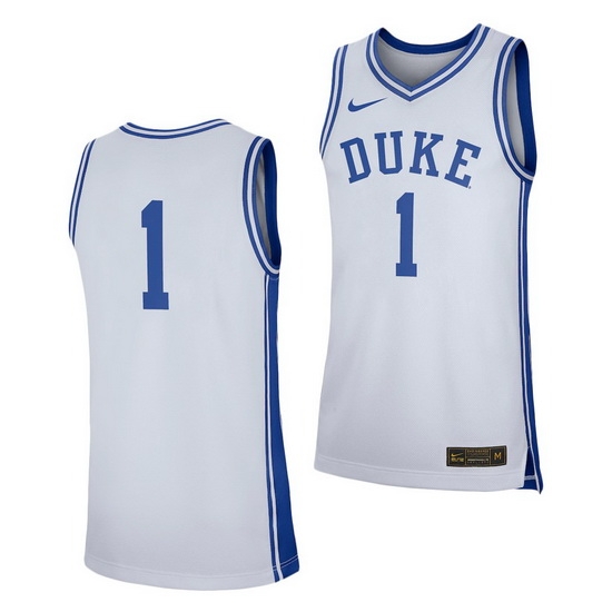 Duke Blue Devils White Replica Jersey Duke Blue Devils White Replica Jersey