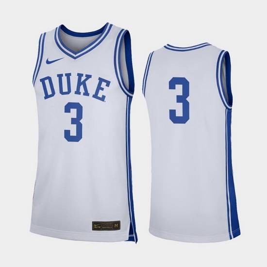 Duke Blue Devils White Replica Men'S Jersey Duke Blue Devils White Replica Men'S Jersey
