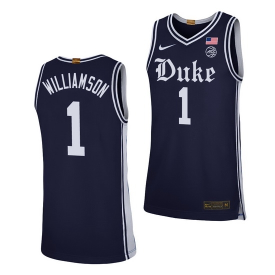Duke Blue Devils Zion Williamson Navy Alternate Men'S Jersey Duke Blue Devils Zion Williamson Navy Alternate Men'S Jersey