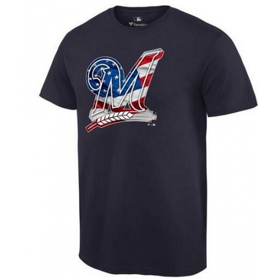 Milwaukee Brewers Men T Shirt 012 Milwaukee Brewers Men T Shirt 012