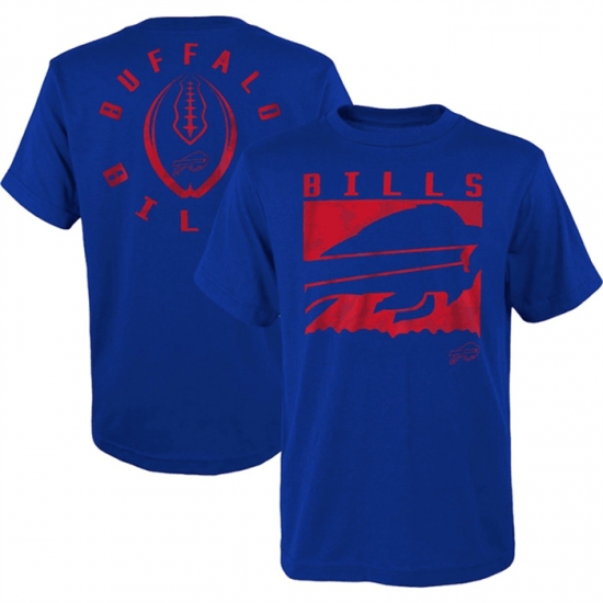 Men Buffalo Bills Blue Preschool Liquid Camo Logo T Shirt Men Buffalo Bills Blue Preschool Liquid Camo Logo T Shirt
