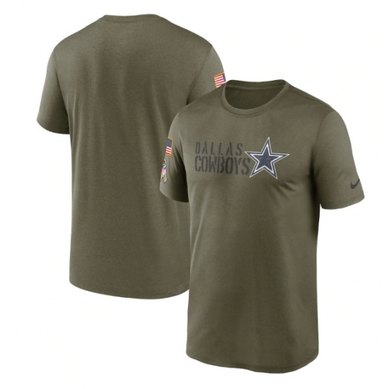 Men Dallas Cowboys Olive 2022 Salute To Service Legend Team T Shirt Men Dallas Cowboys Olive 2022 Salute To Service Legend Team T Shirt