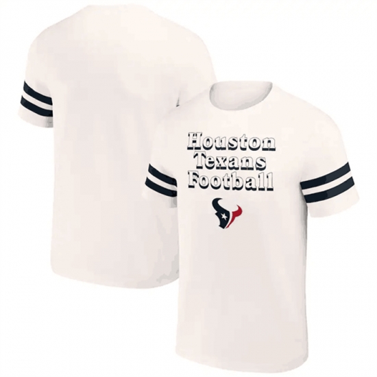 Men Houston Texans Cream X Darius Rucker Collection Vintage T Shirt Men Houston Texans Cream X Darius Rucker Collection Vintage T Shirt