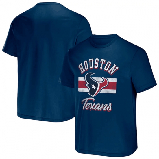 Men Houston Texans Navy X Darius Rucker Collection Stripe T Shirt Men Houston Texans Navy X Darius Rucker Collection Stripe T Shirt