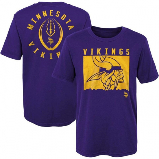 Men Minnesota Vikings Purple Preschool Liquid Camo Logo T Shirt Men Minnesota Vikings Purple Preschool Liquid Camo Logo T Shirt