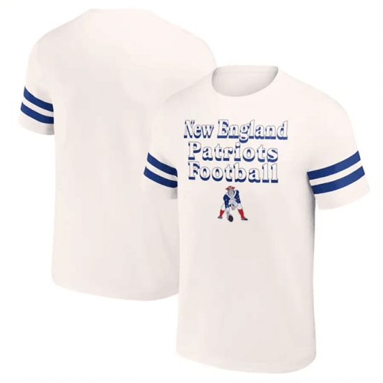 Men New England Patriots Cream X Darius Rucker Collection Vintage T Shirt Men New England Patriots Cream X Darius Rucker Collection Vintage T Shirt