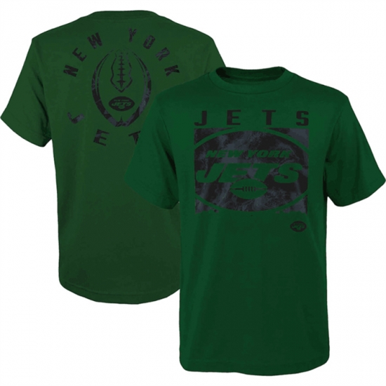 Men New York Jets Green Preschool Liquid Camo Logo T Shirt Men New York Jets Green Preschool Liquid Camo Logo T Shirt