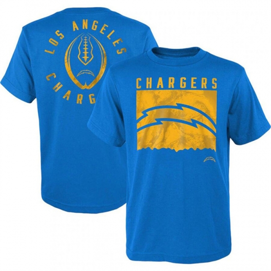 Men Los Angeles Chargers Light Blue Preschool Liquid Camo Logo T Shirt Men Los Angeles Chargers Light Blue Preschool Liquid Camo Logo T Shirt