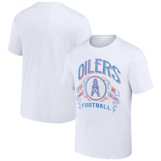 Men Tennessee Titans White X Darius Rucker Collection Vintage Football T Shirt Men Tennessee Titans White X Darius Rucker Collection Vintage Football T Shirt