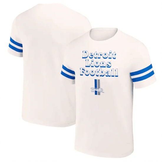 Men Detroit Lions Cream X Darius Rucker Collection Vintage T Shirt Men Detroit Lions Cream X Darius Rucker Collection Vintage T Shirt