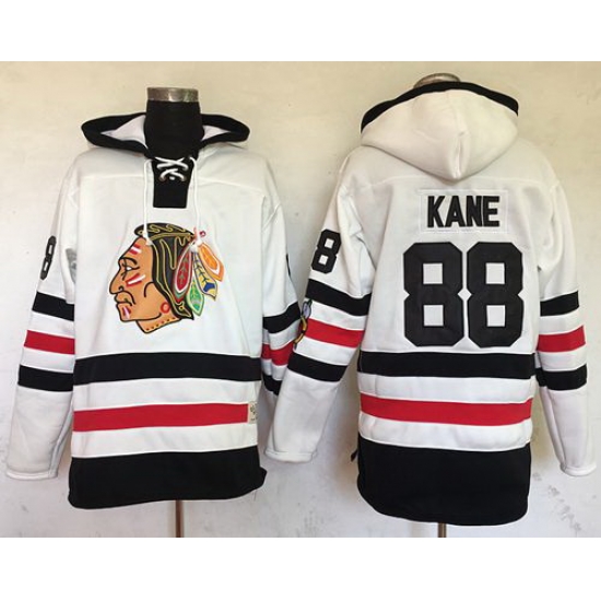 Men Chicago Blackhawks 88 Patrick Kane White Sawyer Hooded Sweatshirt 2017 Winter Classic Stitched NHL Jersey Men Chicago Blackhawks 88 Patrick Kane White Sawyer Hooded Sweatshirt 2017 Winter Classic Stitched NHL Jersey