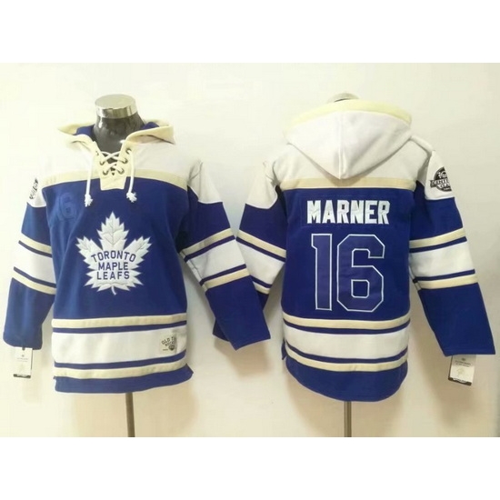 Men Toronto Maple Leafs 16 Mitchell Marner Stitched Hoody II Men Toronto Maple Leafs 16 Mitchell Marner Stitched Hoody II