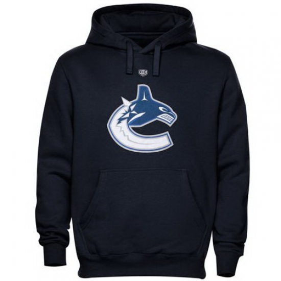 Men Vancouver Canucks Old Time Hockey Big Logo with Crest Pullover Men Vancouver Canucks Old Time Hockey Big Logo with Crest Pullover