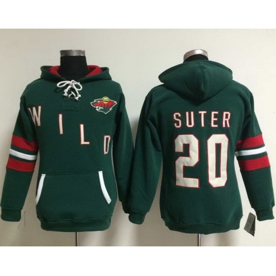 Minnesota Wild 20 Ryan Suter Green Women Old Time Heidi NHL Hoodie Minnesota Wild 20 Ryan Suter Green Women Old Time Heidi NHL Hoodie