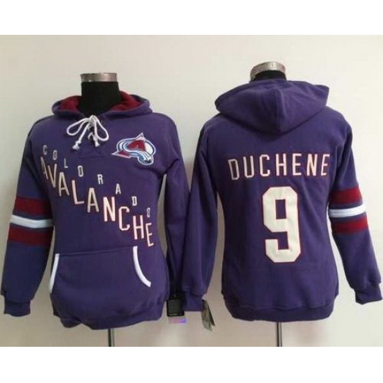Colorado Avalanche 9 Lanny McDonald Purple Women Old Time Heidi NHL Hoodie Colorado Avalanche 9 Lanny McDonald Purple Women Old Time Heidi NHL Hoodie