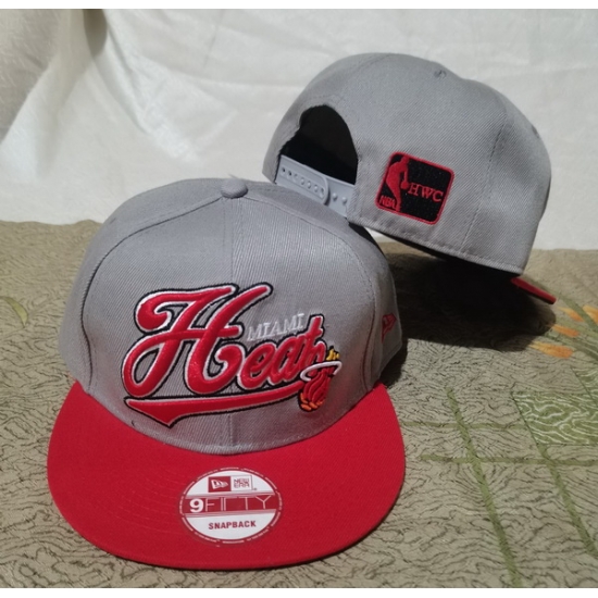 Miami Heat Snapback Cap 24H125 Miami Heat Snapback Cap 24H125