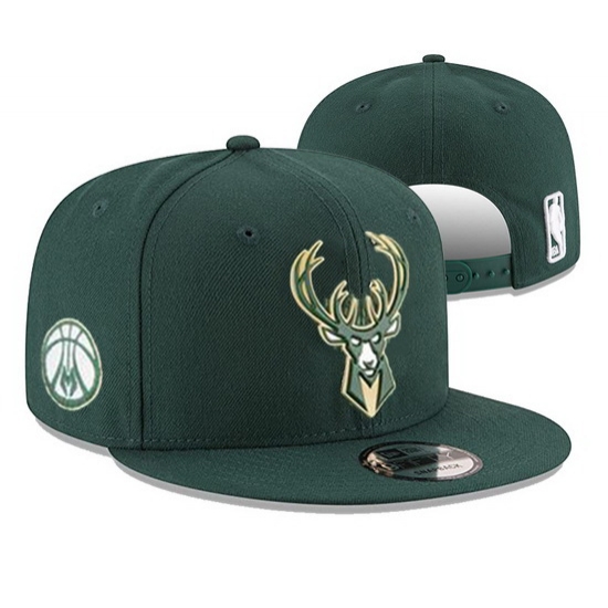 Milwaukee Bucks NBA Snapback Cap 001 Milwaukee Bucks NBA Snapback Cap 001