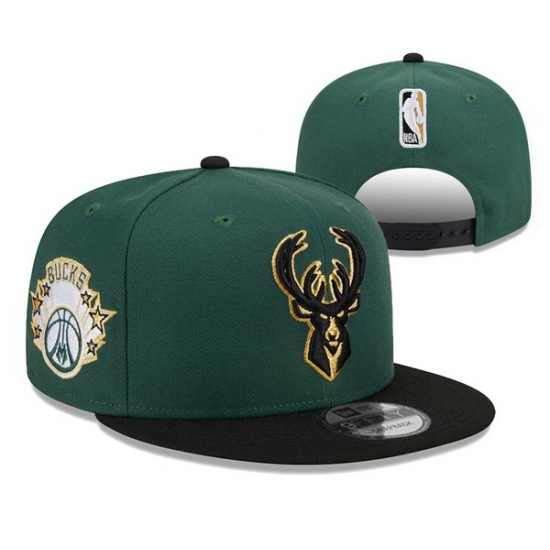 Milwaukee Bucks Snapback Cap 24H100 Milwaukee Bucks Snapback Cap 24H100